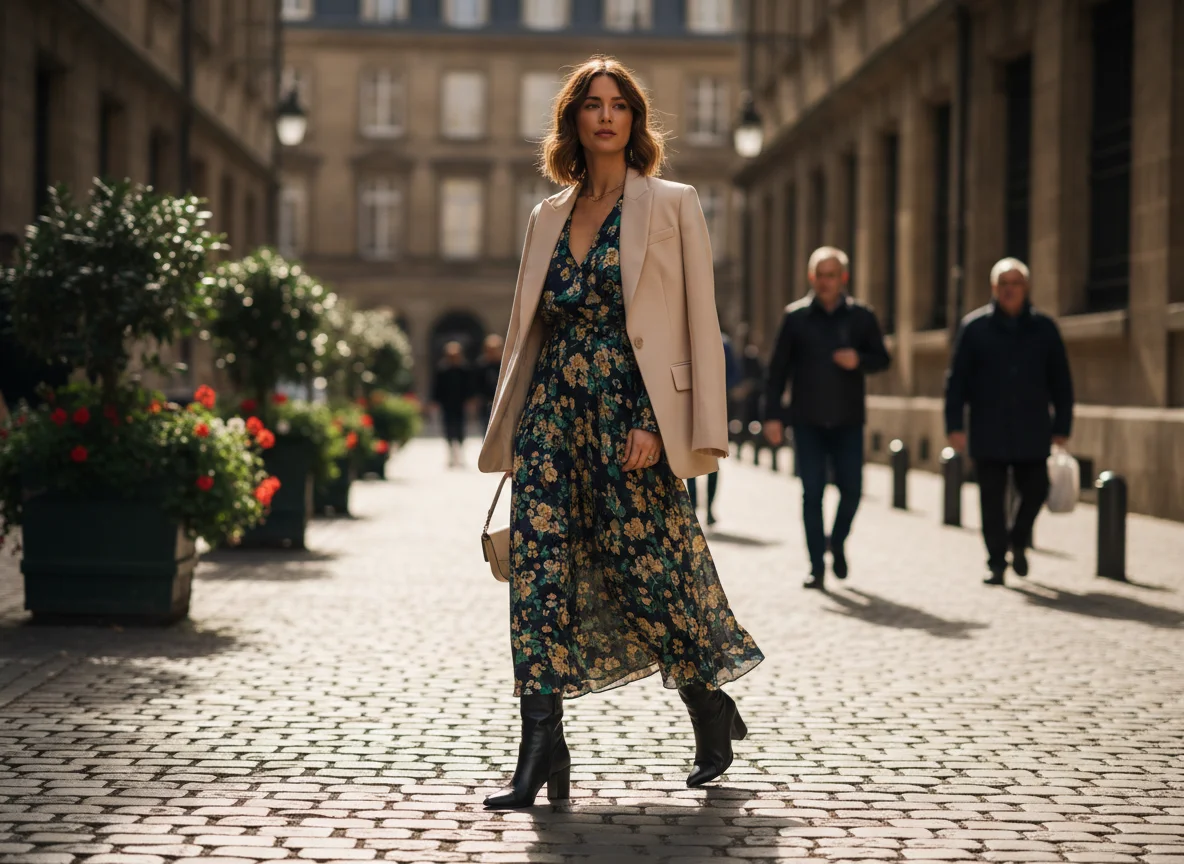 Comment porter des bottines avec une robe sans couper la jambe ? - Image 1