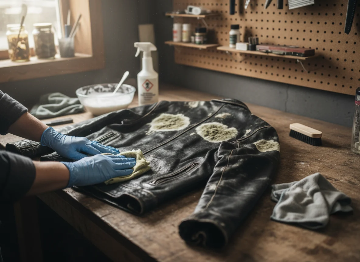 Comment nettoyer une veste en cuir moisie ? Sauvez votre blouson préféré - Image 1