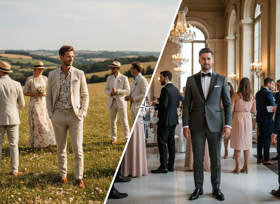 Quelle veste avec une robe bleu marine pour un mariage ? L'accord parfait - Image 2