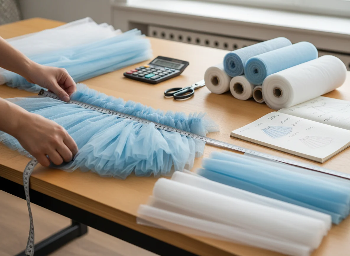Comment faire une jupe en tulle bouffante ? Tuto couture facile - Image 3