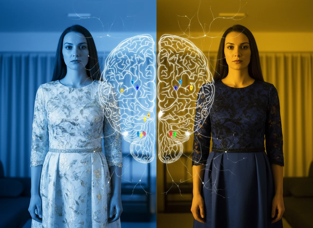 Test cerveau droit ou gauche et robe : pourquoi voyons-nous des couleurs différentes ? - Image 3