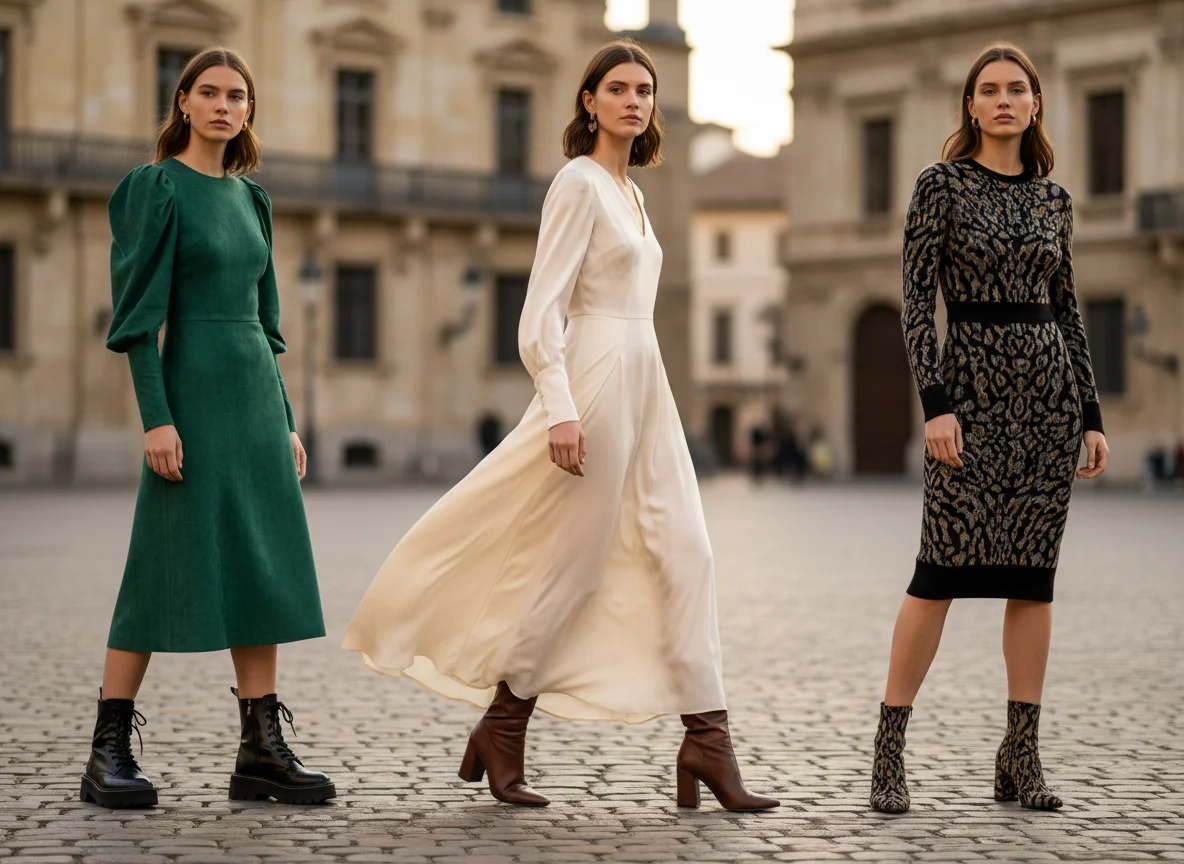 Comment porter des bottines avec une robe sans couper la jambe ? - Image 4