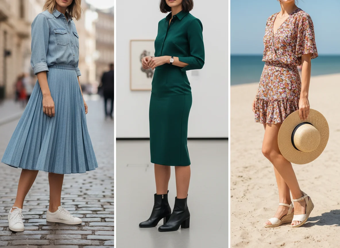 Comment porter une jupe longue en jean ? Le retour de la tendance denim - Image 4