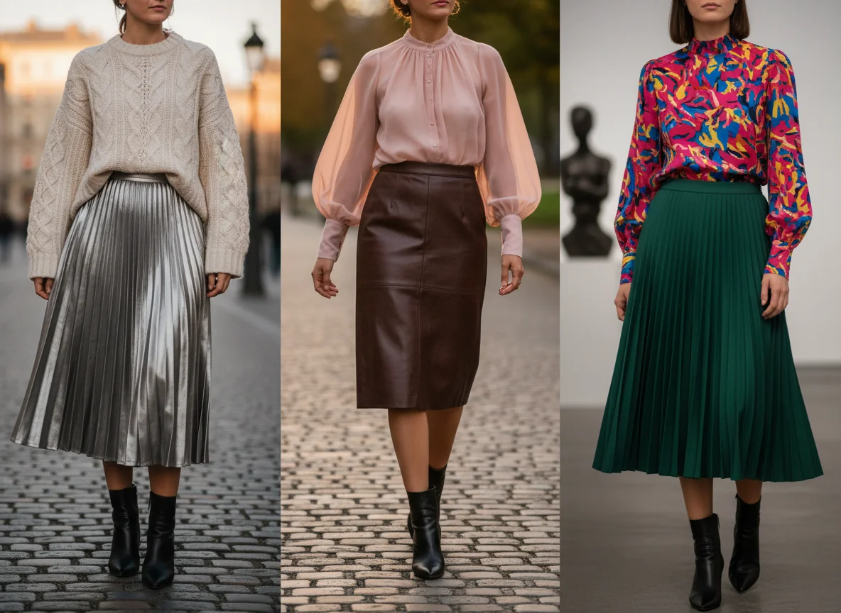 Que mettre avec une jupe plissée ? Conseils pour bien l'associer - Image 6