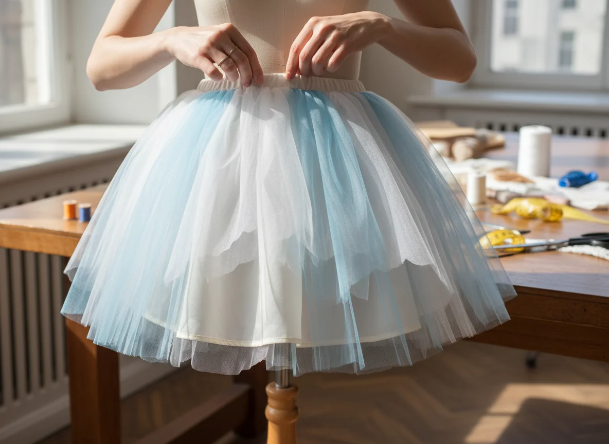 Comment faire une jupe en tulle bouffante ? Tuto couture facile - Image 7