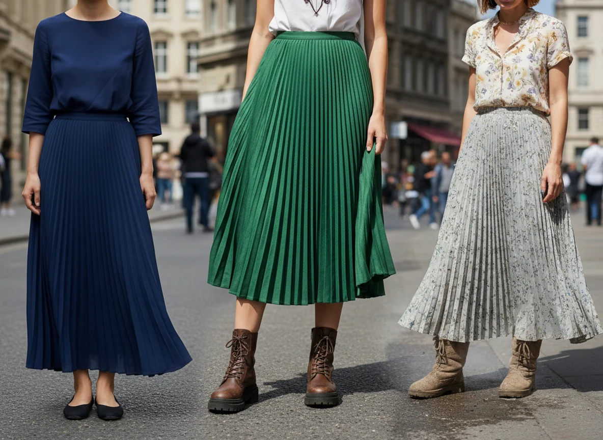 Quelles chaussures porter avec une jupe longue plissée ? Nos idées de tenues - Image 8