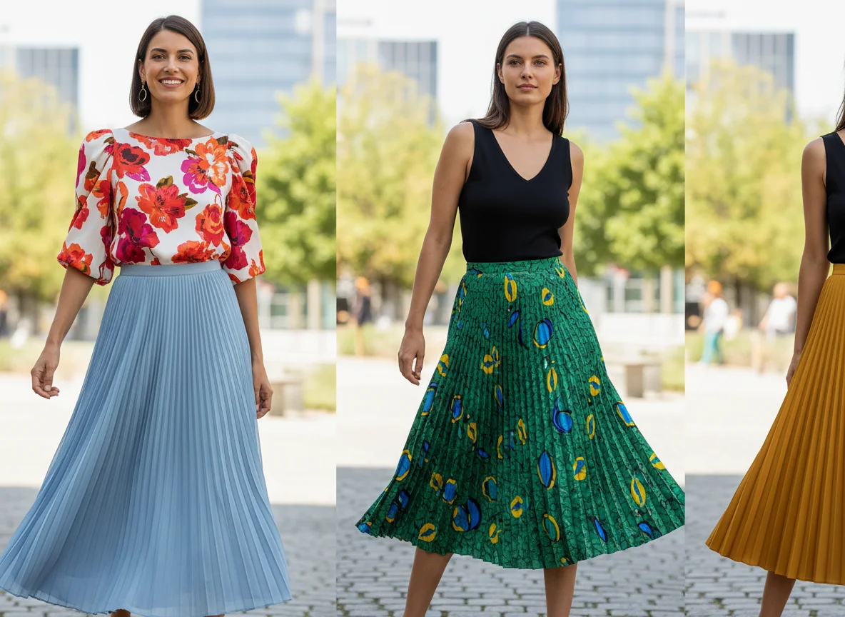 Que mettre avec une jupe plissée ? Conseils pour bien l'associer - Image 9