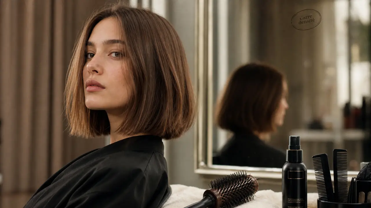 Coupes au carré cheveux fins : carré mi-long au-dessus des épaules volumisant
