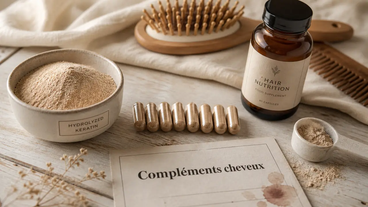 Meilleurs complements pour cheveux : gélules et cure 3 mois