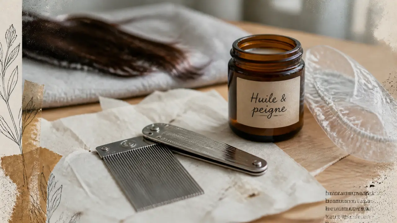 Poux : huile de coco et peigne fin contre les lentes