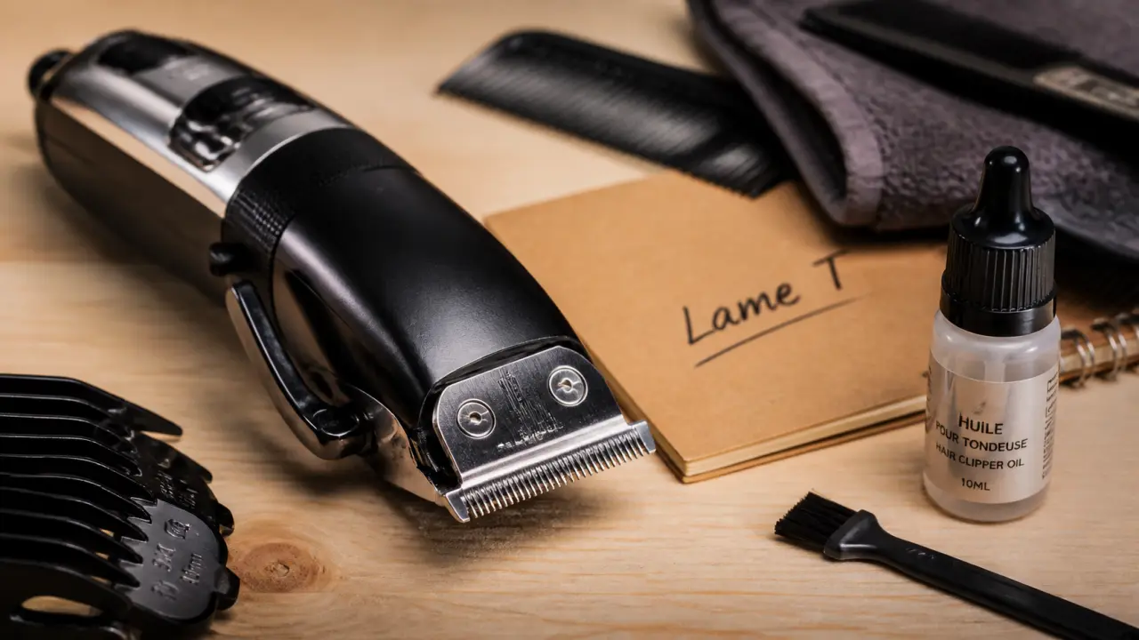 Tondeuses professionnelles cheveux : lame T, confort et autonomie